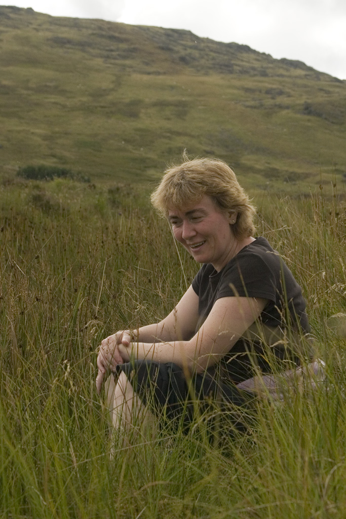 Brenda on Rhobell Fawr0043