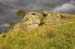 Outcropping near Rhiwfelen