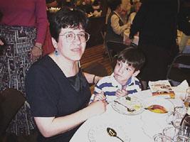 Daniele Norman and her son Eli