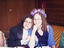 Matt Austern and Janet Lafler (sitting)